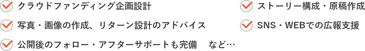 サポート内容